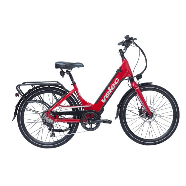 Vélo-électrique Velec-R48-rouge